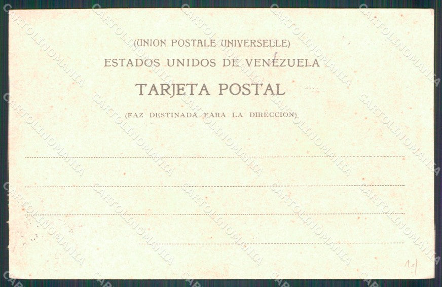 Venezuela Puerto Cabello Alameda Castro postcard XP1357 – retro