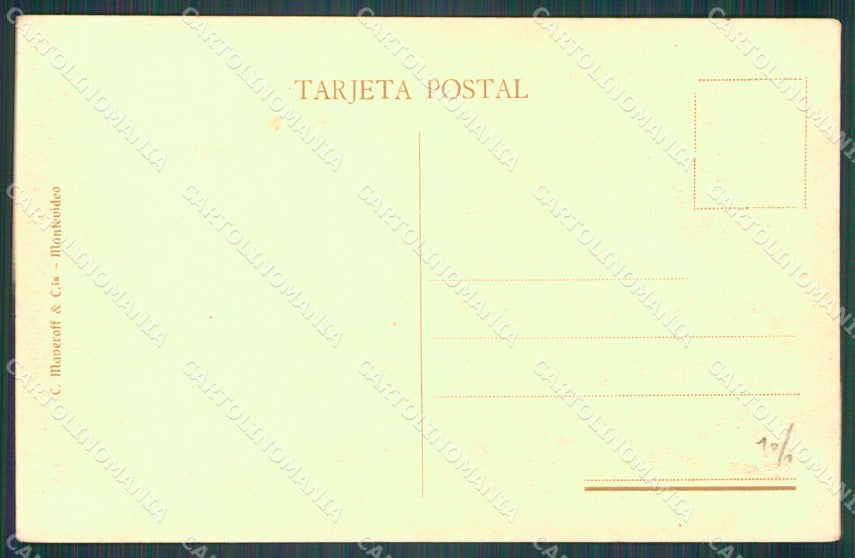 Uruguay Montevideo Plaza Constitucion postcard XP1380 – retro