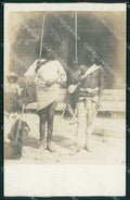 Argentina Types Ethnic Indios RPPC postcard XP1385 – fronte