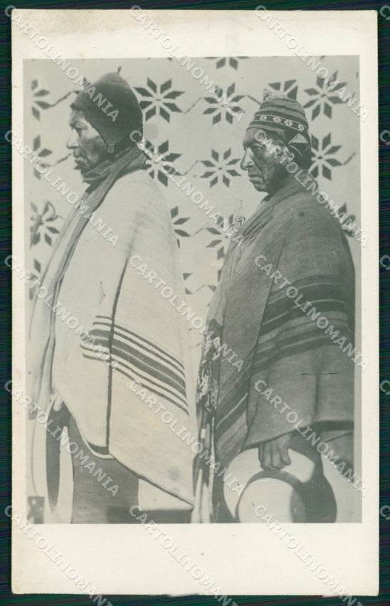 Peru Types Ethnic RPPC postcard XP1392 – fronte
