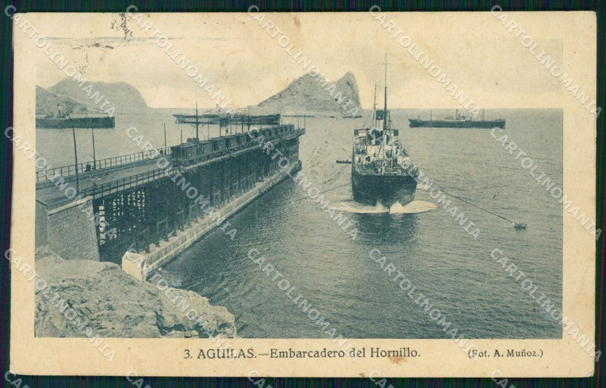 Espana Spagna Aguilas Embarcadero del Hornillo postcard XP1397 – fronte