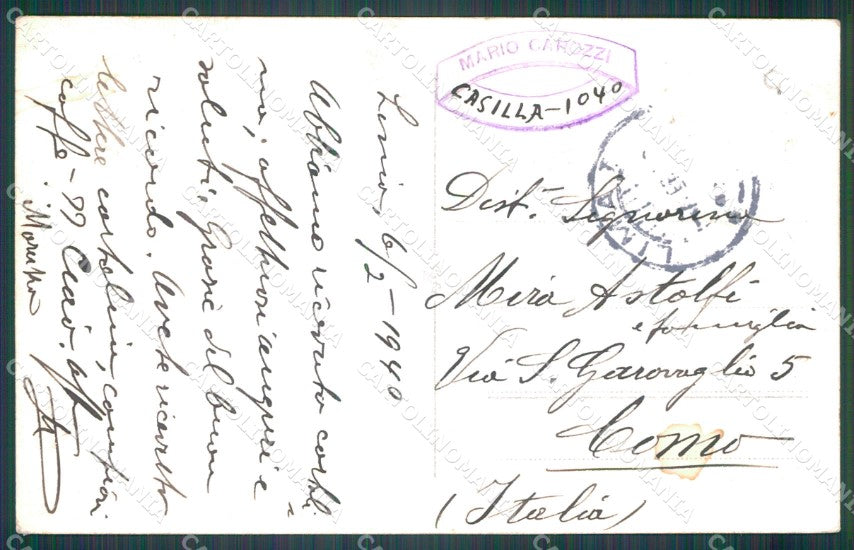 Peru Lima RPPC postcard XP1430 – retro