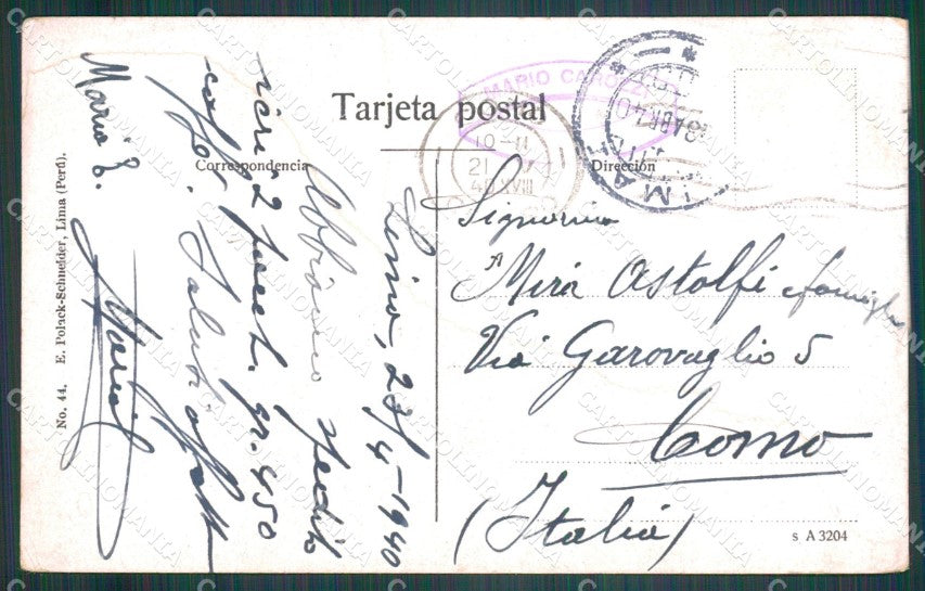 Peru Barranco Iglesia de San Francisco postcard XP1431 – retro