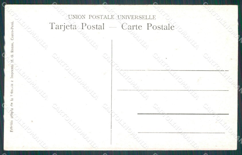 Peru Cuzco Colegio Nacional de Ciencias postcard XP1437 – retro