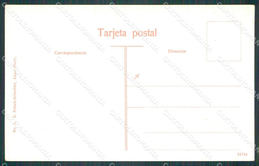 Peru Callao Puerto postcard XP1451 – retro