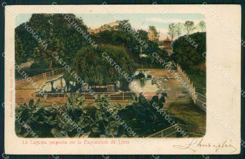 Peru Lima Exposicion postcard XP1479 – fronte