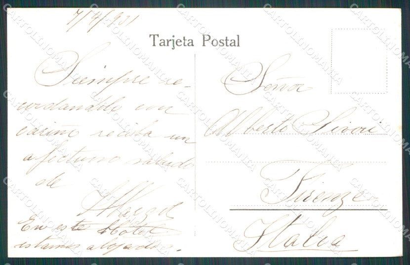 Peru Lima Hotel Bolivar RPPC postcard XP1480 – retro