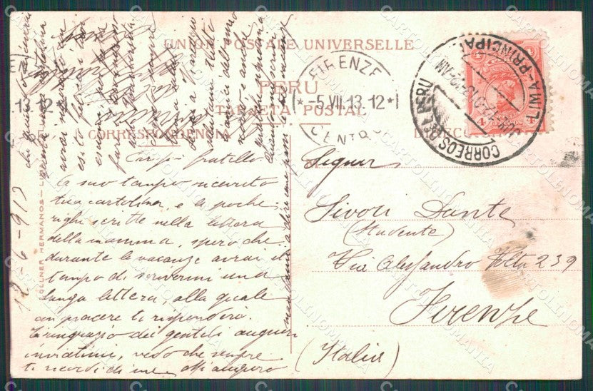 Peru Lima Casa de Correos postcard XP1488 – retro