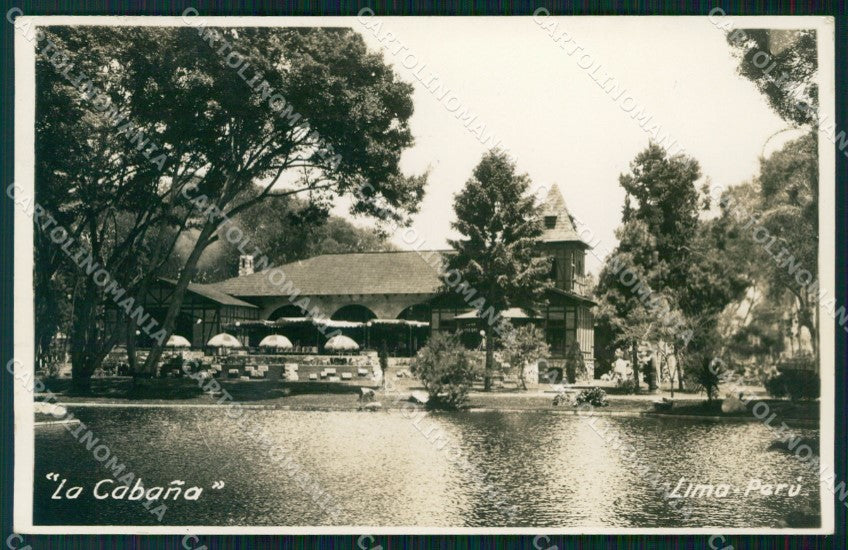 Peru Lima La Cobana RPPC postcard XP1501 – fronte