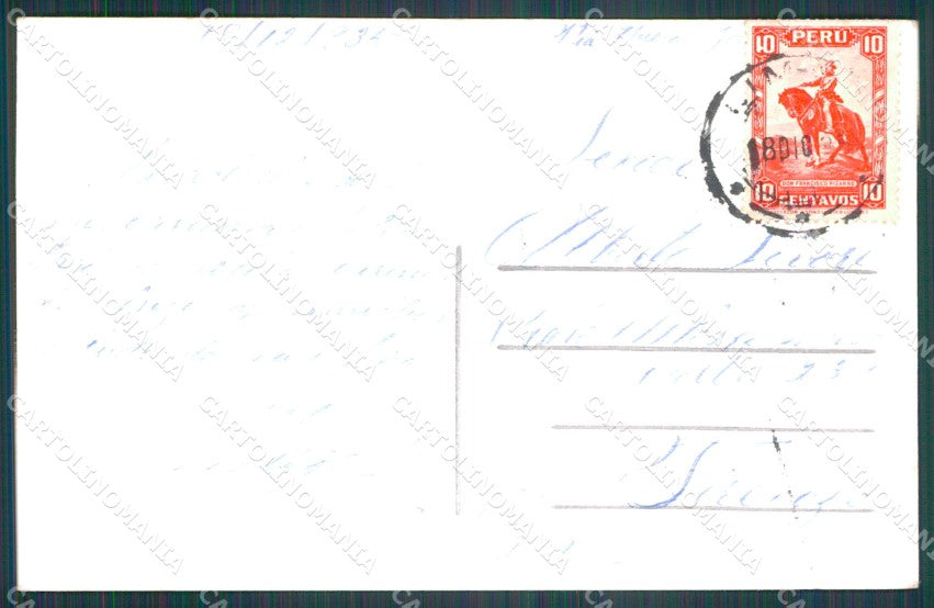Peru Lima La Cobana RPPC postcard XP1501 – retro