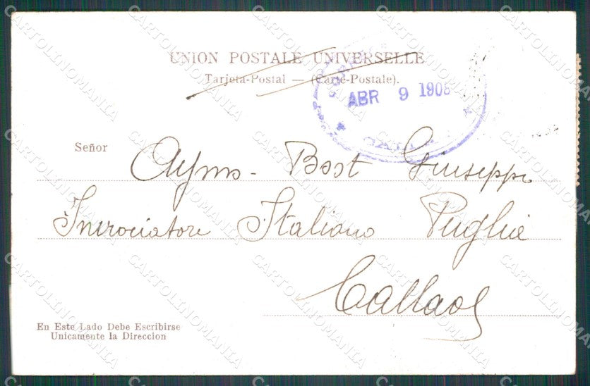 Peru Lima Panorama postcard XP1520 – retro