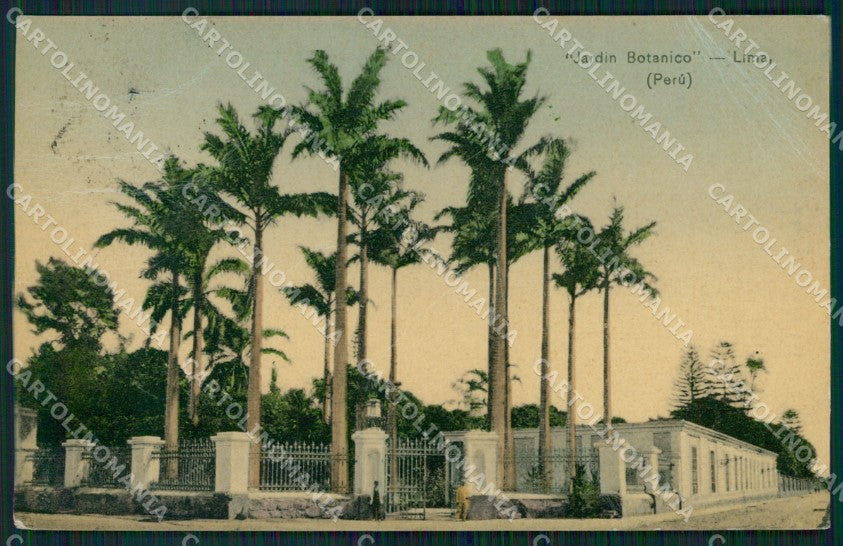 Peru Lima Jardin Botanico postcard XP1526 – fronte
