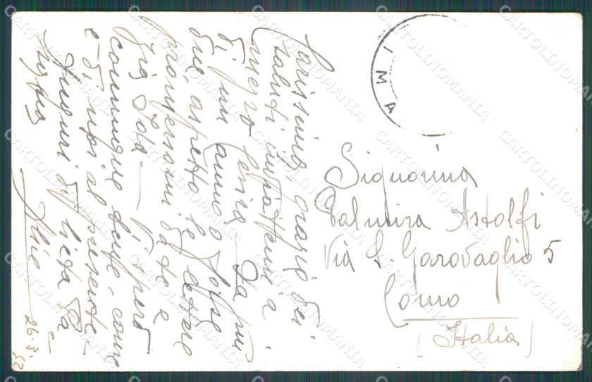 Peru Lima Palacio Arzobispal RPPC postcard XP1533 – retro