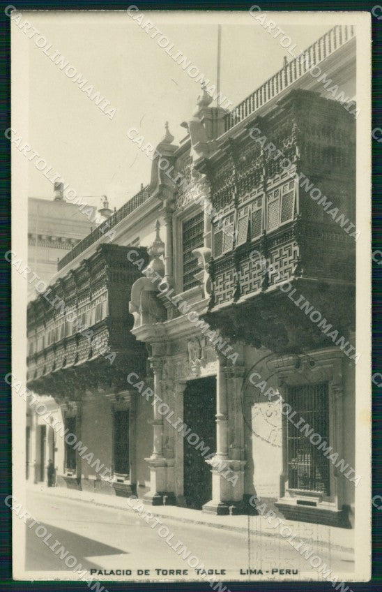 Peru Lima Palacio de Torre Tagle postcard XP1544 – fronte