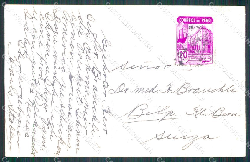 Peru Lima Palacio de Torre Tagle postcard XP1544 – retro