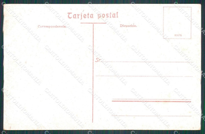 Peru Lima Monumento Simon Bolivar postcard XP1550 – retro