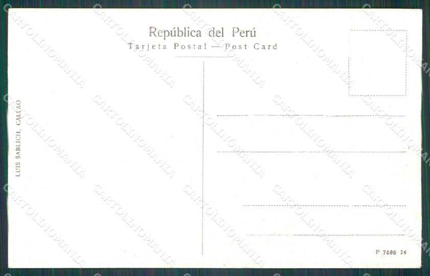 Peru Lima Casa Torre Tagle postcard XP1554 – retro