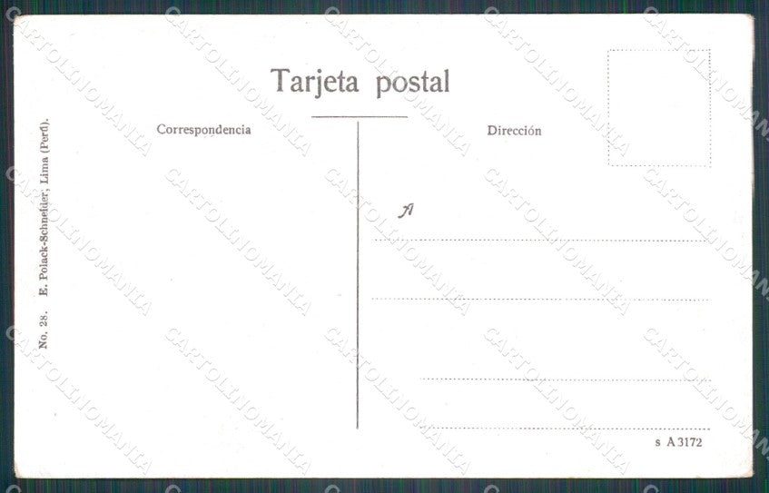 Peru Lima La Caja de Ahorros postcard XP1562 – retro