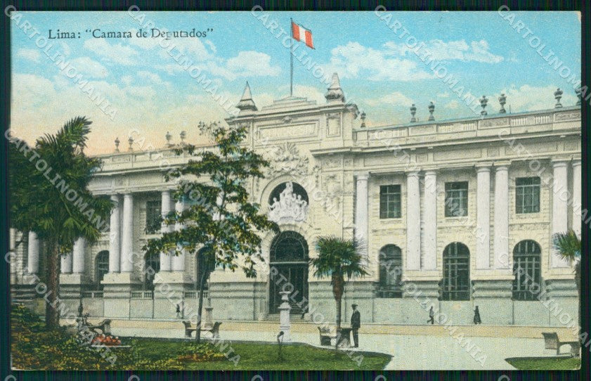 Peru Lima Camara de Deputados postcard XP1576 – fronte