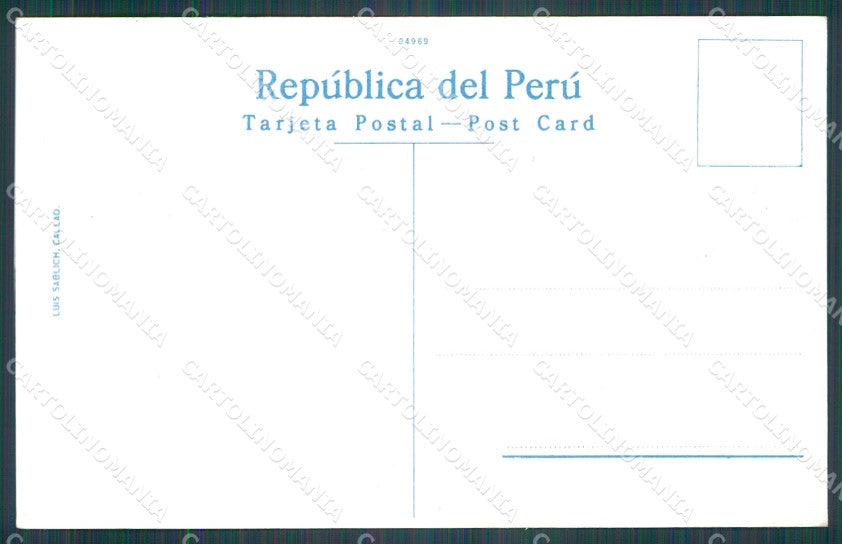 Peru Lima Camara de Deputados postcard XP1576 – retro