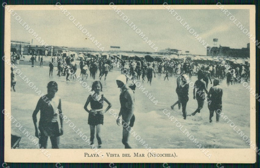 Argentina Vista del Mar Playa Necochea postcard XP1591 – fronte