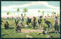 Argentina Types Ethnic Almuerzo en el Campo Asado con Cuero postcard XP1592 – fronte