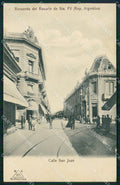 Argentina Rosario de Santa Fe Calle San Juan postcard XP1597 – fronte