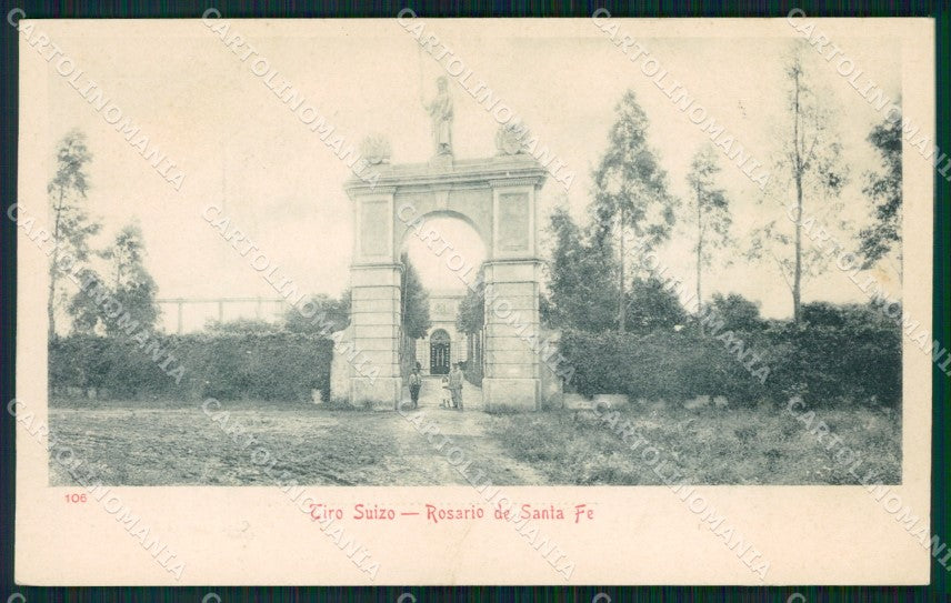 Argentina Rosario de Santa Fe Tiro Suizo postcard XP1612 – fronte