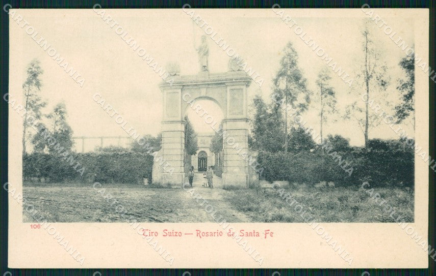 Argentina Rosario de Santa Fe Tiro Suizo postcard XP1633 – fronte