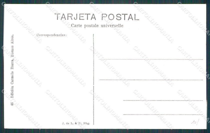 Argentina Types Ethnic un Gaucho postcard XP1634 – retro