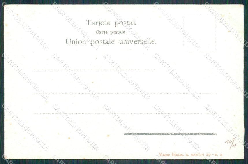 Argentina General Don Bartolome Mitre Presidente Constitucional postcard XP1637 – retro