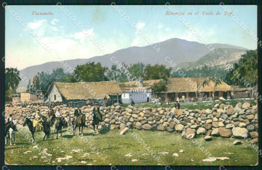 Argentina Tucuman Estancia en el Valle Tafi postcard XP1647 – fronte