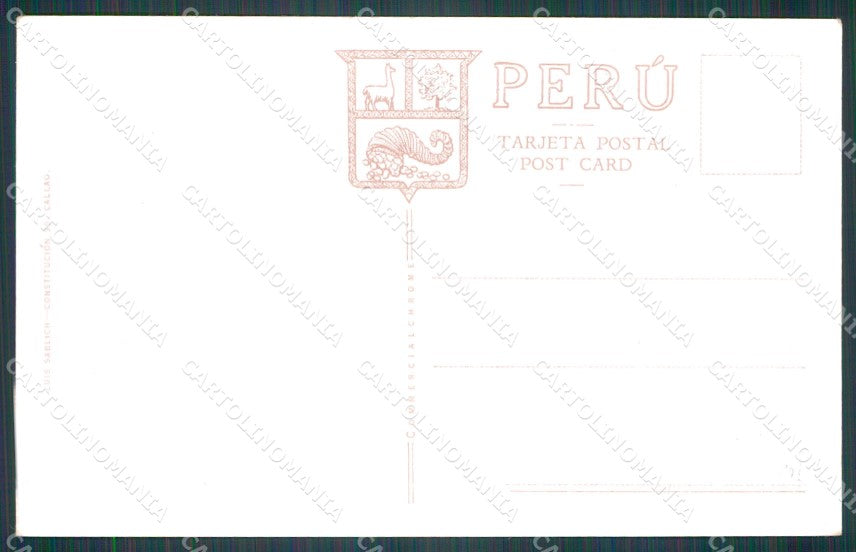 Peru Lima Gran te Deum en la Catedral postcard XP1710 – retro