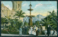 Peru Lima La Pila en la Plaza de Armas CORNER CREASED postcard XP1726 – fronte