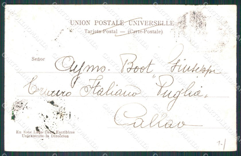 Peru Callao Calle de Lima postcard XP1745 – retro