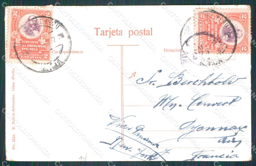 Peru Lima La Catedral postcard XP1747 – retro