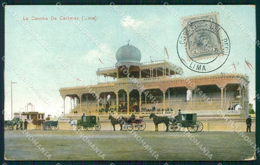 Peru Lima La Cancha de Carreras postcard XP1749 – fronte