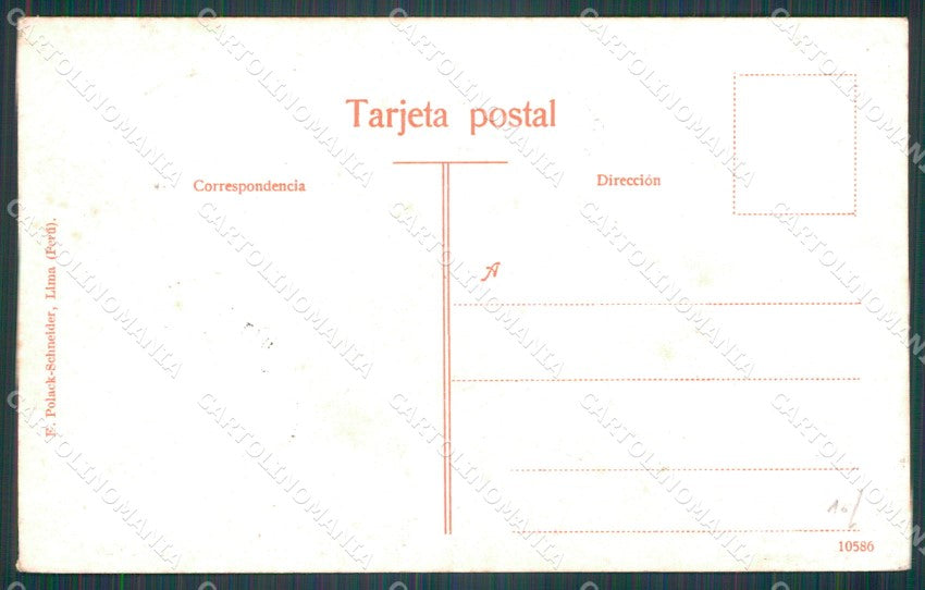 Peru Lima La Cancha de Carreras postcard XP1749 – retro