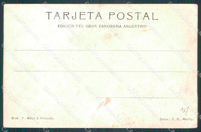 Argentina Glorioso Hecho de Pringles postcard XP1768 – retro