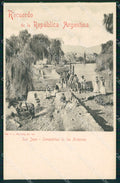 Argentina San Juan Compuertas de las Acequais postcard XP1785 – fronte