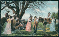 Argentina Types Ethnic Fiesta Campestre TEAR postcard XP1798 – fronte