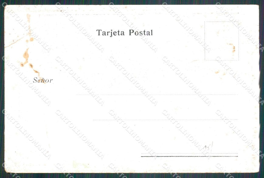 Argentina Carlos Pellegrini CORNER CREASED postcard XP1806 – retro