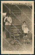 Argentina Types Ethnic Rural Camp Life postcard XP1807 – fronte