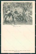 Argentina Types Ethnic Asado con Cuero postcard XP1809 – fronte