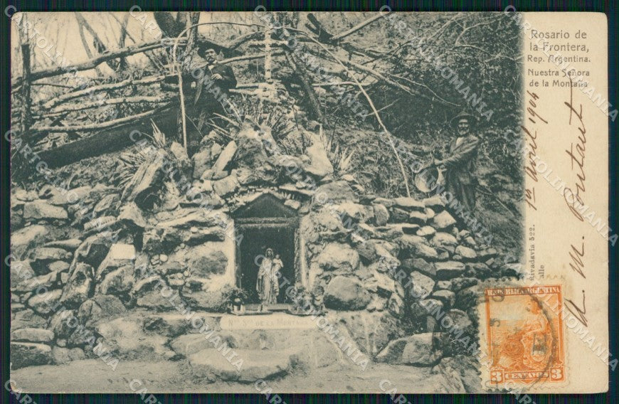Argentina Rosario de Santa Fe Neustra Senora de la Montana postcard XP1813 – fronte