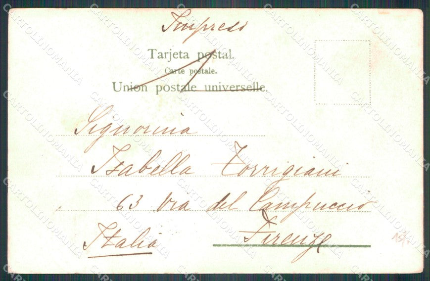 Argentina Rosario de Santa Fe Neustra Senora de la Montana postcard XP1813 – retro