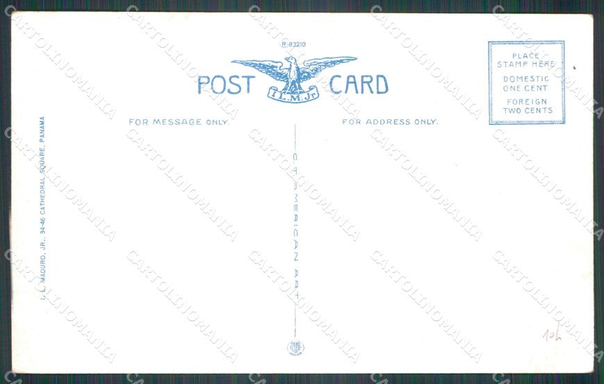 Panama Hotel Internacional CREASE postcard XP1829 – retro