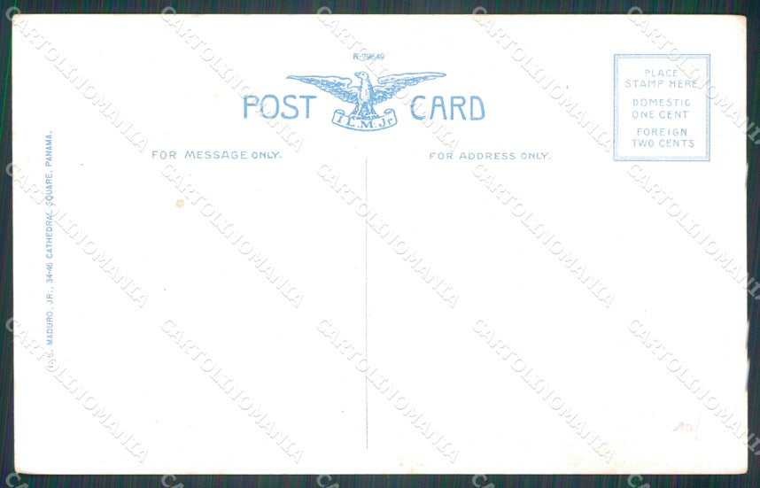Panama Cristobal Oficinas de Agencias de Vapores postcard XP1836 – retro
