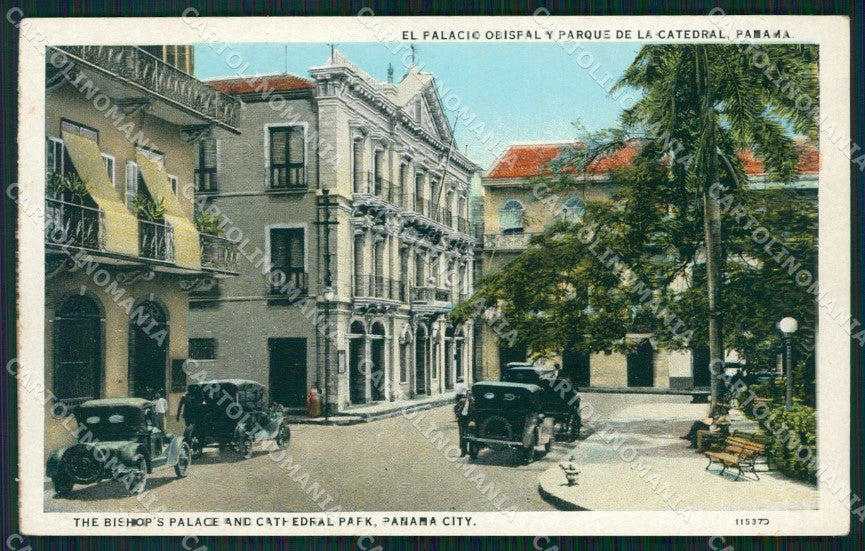 Panama El Palacio Obispal postcard XP1908 – fronte