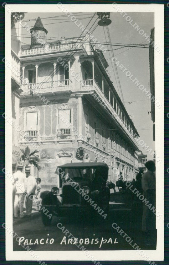 Peru Lima Palacio Arzobispal RPPC postcard XP1942 – fronte